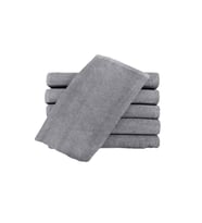 S&R GRİ BANYO HAVLUSU 70x140 CM 6'LI SET