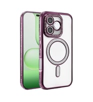 Northcity Huawei Honor 600 Lite Joke Simli Magneticsafe Kılıf - Derin Mor