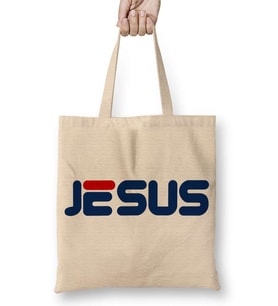 Jesus Christ 02 Bez Çanta Uzun Saplı
