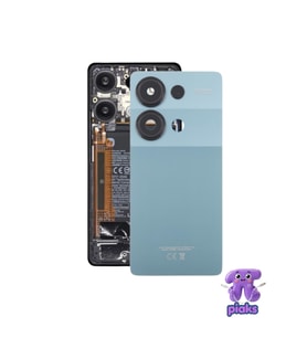 Redmi Note 13 Pro 4G Arka Kapak Pil Batarya Kapağı Kamera Lensli 23117RA68G 2312FPCA6G Uyumlu