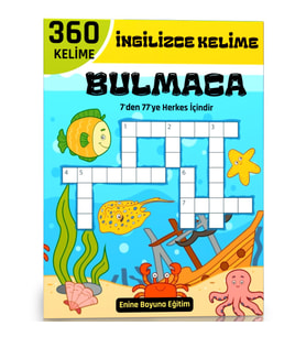İngilizce Kelime Bulmaca Kitabı (400 Kelime)