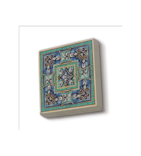 İtalyan Deseni Baskılı Taş Magnet 5X5