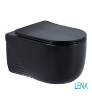 LENA ASMA KLOZET KAPAK DAHİL ET-H5110MS MAT SİYAH