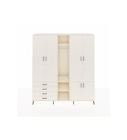 Hyperion Gardrop 14 Raflı 4 Çekmeceli Tek Askılı 220x44x243 Aytaşı-Aytaşı/Aytaşı