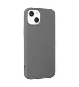 İphone 14 Plus Kılıf Nano İçi Kadife  - Gri