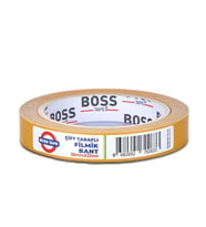 Geseus Boss Çokamaçlı Çift Taraflı Filmik Bant 18mmx25mt