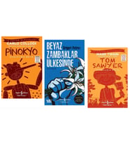 100 TEMEL ESER PİNOKYO - BEYAZ ZAMBAKLAR ÜLKESİNDE - TOM SAVYER - KISALTILMIŞ METİN