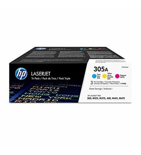 Hp 305A-Cf370Am Orjinal Renkli Toner 3'Lü Paket