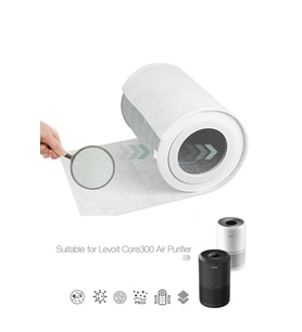 Purmed 10 Adet Levoit Core 300, Core 300S Uyumlu Toz Tutucu Ön Filtre