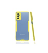 Galaxy M52 5G Kılıf Platin Silikon - Sarı