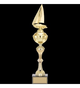 ODAK KUPA - Figürlü Kupalar - Yelken Figürlü Kupalar FG-061 B - 50 cm