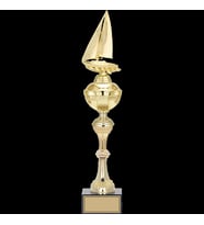 ODAK KUPA - Figürlü Kupalar - Yelken Figürlü Kupalar FG-061 B - 50 cm