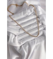 316L Çelik Gold Renk Kadın Kolye 5886 - SSSSSS2766-2511
