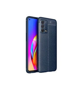 Oppo A74 4G Uyumlu Kılıf Zore Niss Silikon Kapak (Lacivert)
