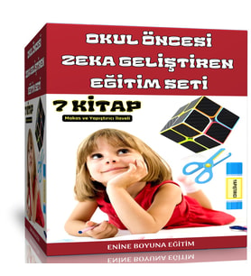 Okul Öncesi Zeka Geliştiren Eğitim Seti (7 Fasikül Kitap) (RGB)