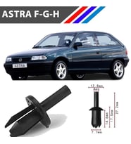 Opel Astra F-G-H Davlumbaz Klipsi 1404926 M1696-4 100 Adet