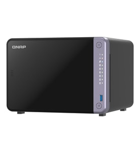 QNAP 6diskli Alpine AL524 QC-8GB RAM-2-10GbE SFP+ Nas Server TS-632X (50296)