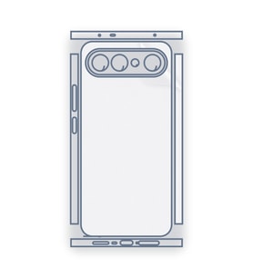 SChitec VIVO S50 Pro mini Uyumlu Fullbody Arka Kaplama Hidrojel Koruyucu Film