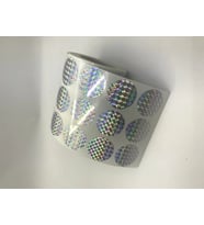 HOLOGRAM PLASTİK YUVARLAK ETİKET 30 MM 2000 ADET