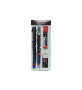 ROTRİNG VERSATİL KALEM VİSUMAX 0.7MM + ROLLER KALEM MAVİ SİLGİ KALEM UCU SET RO-OFISSET-M 6311