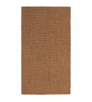 Kapıönü Paspası 50x80 Cm %100 Hindistancevizi Lifi Kahverengi Paspası (Taba)