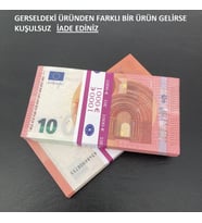 100 ADET 10 EURO GEÇERSİZ EĞLENCE OYUN ŞAKA  DÜĞÜN PARASI