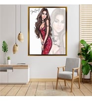 Altın  Çerçeveli tablo n1117