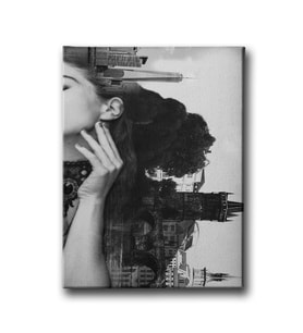 Woman Canvas Tablo MİND247