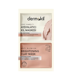 DERMOKİL LEKE KARŞITI AYDINLATICI MASKE 2 X 7.5 ML