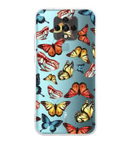 PrintiFy Tecno Camon 18 ile Uyumlu Water Color 2  Kamera Korumalı Şeffaf  Kılıf