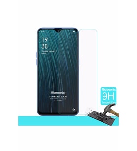Oppo A5S Ekran Koruyucu Full Kavisli Tam Kaplayan 5D HD Cam (Siyah)