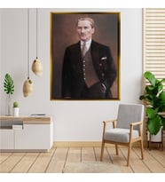 ÇERÇEVELİ ATATÜRK TABLO S241