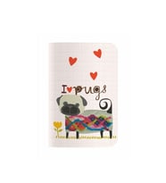 Deffter Coralin Book S Serisi Defter 7x12 30 Sf.Düz Pugs 64977-8