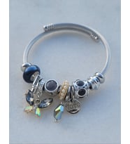 Kelebek Charm Pandoramodel Çelik Bileklik