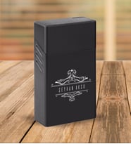 BK Gift Kişiye Özel İsimli Siyah Touch/Slender Boy Metal Sigara Kutusu-8