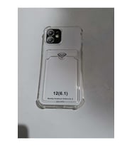 İphone 12 Şeffaf Kartlıklı Telefon Kılıf Modeli
