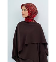 Armine Saf İpek Sura Eşarp-2026 İlkbahar-Yaz- 950700D (Bordo)