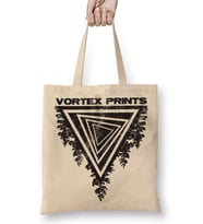 Vortex Prints Logo Bez Çanta Uzun Saplı