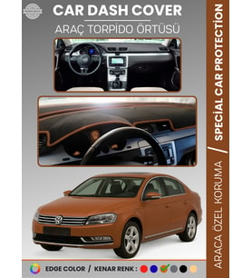 VOLKSWAGEN PASSAT B7 (2010-2015) Torpido Örtüsü Ön Göğüs Koruma Torpido Koruma Tam Uyum UV Koruma