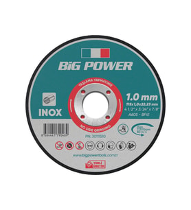TFLEX 115*1*22.23 INOX METAL KESİCİ TAŞ (5 Adet)