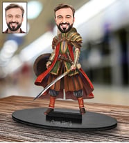 Kişiye Özel Yeniçeri Tasarımlı Karikatür Biblo 113