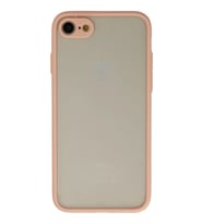 iPhone 7 Kılıf Montreal Silikon Kapak - Pembe