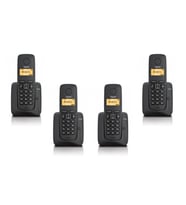 Gigaset 1 Harici 4 Dahili Dect Telsiz Kablosuz Telefon Santrali Siyah