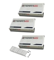 23/8 Zımba Teli Çelik Zımba Teli 1000 li 3 Paket 50 Sayfa Zımbalama Kapasitesi 23-8 Halı Zımba Teli