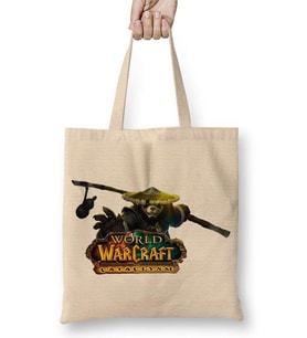 World Of Warcraft Pandaria Bez Çanta Uzun Saplı