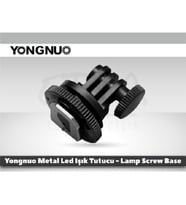 Yongnuo Metal Led Işık Tutucu - Lamp Screw Base (Siyah)