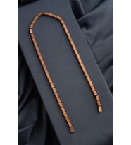 Hematit Doğal Taş Parlak Kahverengi Dikdörtgen Kesim 4x8mm Dizi [AA]