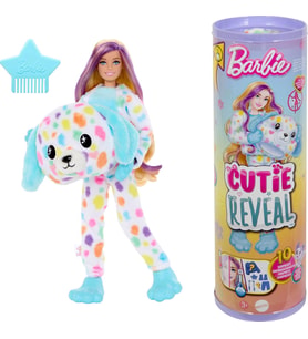 Hrk41  Cutie Reveal Barbie Color Dream Series - Dalmation (Çok Renkli)