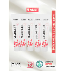 W-Lab Cosmetics Madeleb Cilt Bakım Kremi 5 li Set