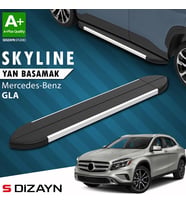 S-Dizayn Mercedes GLA X156 Skyline Aluminyum Yan Basamak 183 Cm 2013-2020 A+ Kalite